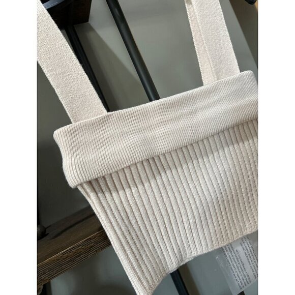 Forte Forte Ribbed Knit Wool Crop Top Candor Womens Size 2 US 6 - Picture 5 of 7